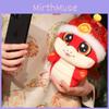 Plush Toys Snake Hat Cartoon Animals Fill Doll Mascot Toy Gift New Year Garnish