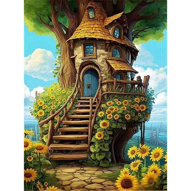 

Набір для вишивки хрестиком. Діамантовий живопис. Мозаїчне мистецтво. Алмазний живопис. Повне коло/квадрат. Прикраса дому. Round 20x30cm