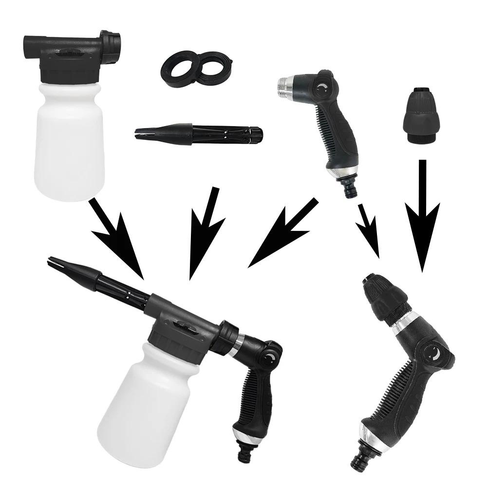 Garden Hose Attachment Foam Gun Blaster 6 Soap Shampooer Without Pressure Washer