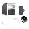 Portable Mini Cross Red Laser Levels Meter 2 line 1 point 650nm Leveling Instrument with LED indicator Magnet fixation