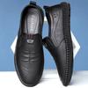 New Casual Leather Shoes In Autumn, Soft-soled Non-slip and Wear-resistant Business Casual Shoes