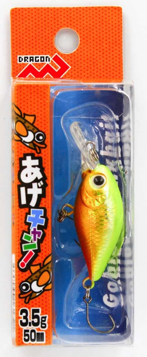 MARUSHINGYOGU Fishing Dragon 50mm Yellow Chart (Marushin Tackle) Age-chan! 3.5g
