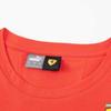 Puma Camiseta de Gola Redonda com Estampa do Logotipo da Equipe Scuderia Ferrari Masculina Tops Vermelho 763603-01