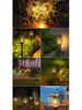 Solar 96LED Outdoor Flame Torch Light for Garden and Lawn