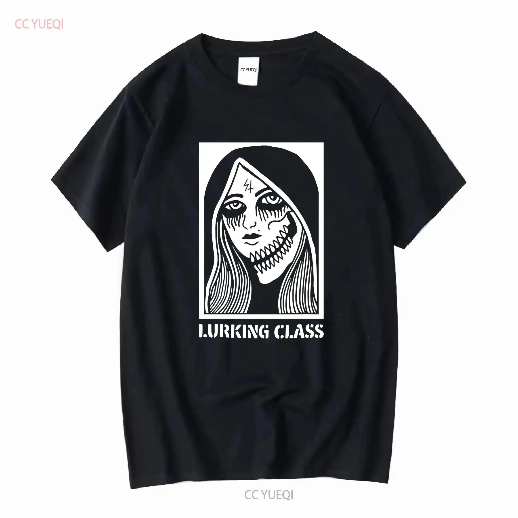 Lurking Class by Sketchy Tank Maria Skeleton Two Face Mens T Shirt XXL 2XL long or short sleeves vintage Washed Stylish S разноцветный
