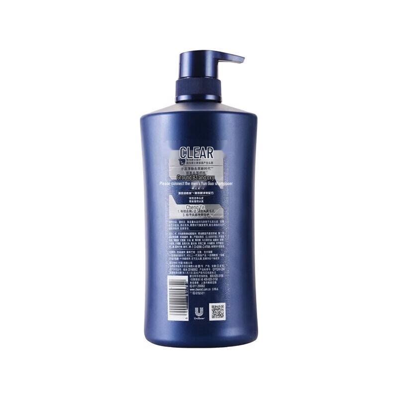 Clear Men Vitality Sport Anti-Dandruff Shampoo, Mint, 650g
