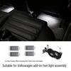 Volkswagen LED Foot Light Assembly for Golf, Sagitar, Magotan, CC, Sharan, Passat, Tiguan, and Bora