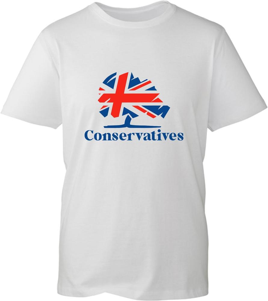Conservatives Party Logo Tshirt Political Party Uk Election Unisex Gift Tee Top S