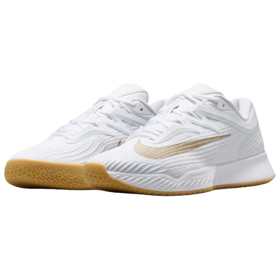 Nike Scarpe da Tennis Vapor Pro 3 da Uomo Basse Bianco/Bianco Peak/Lino/Marrone Legno Chiaro FZ2161-102