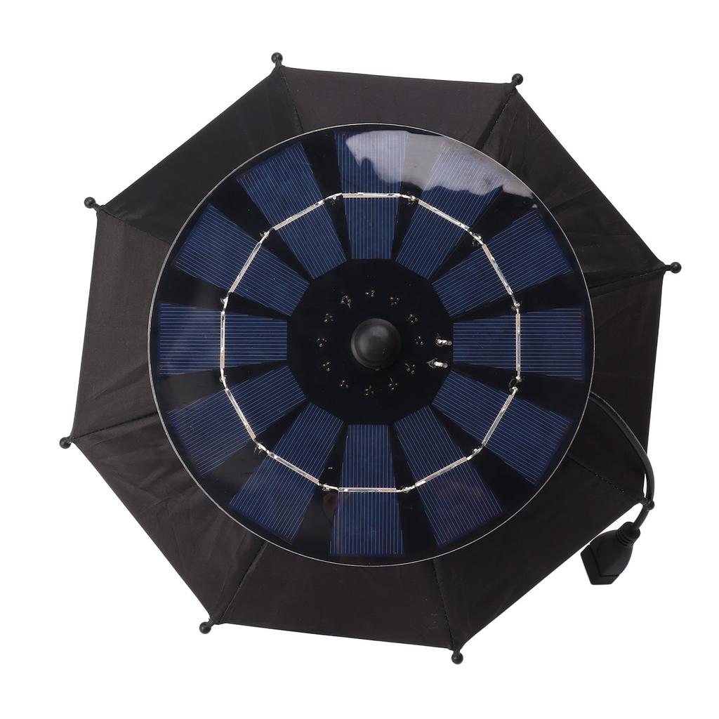 10W Solar Panel Phone Umbrella Rain Protection Phone Stand Charging Umbrella for Motorcycle
