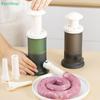 Manual Sausage Stuffer Maker Multifunctional Meat Filling Tool with Nozzles,Easy-to-Use for Homemade Sausages & Kitchen Cooking