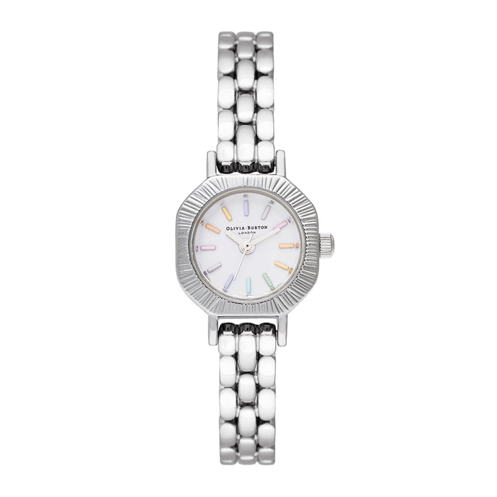 

Авторизованный дистрибьютор Olivia Burton Watch OB16CC52 Rainbow Silver Bracelet Mini Dial 23mm [OLIVIA BURTON] Женские серебряный