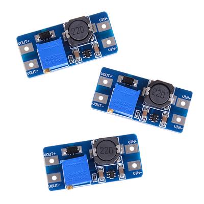 3 Pezzi Convertitore Boost Dc-Dc 5V/9V/12V/28V Regolabile Modulo Alimentatore Step Up