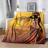 African Dance And Music Blankets are suitable for living rooms, bedrooms, camping, and other places, making them an ideal choice for gifts.