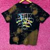 Pink Floyd Dark Side of The Moon blekfärgad Rock T-shirt