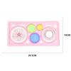 Spirograph Ruler Magic Ruler Set Geometry Spiral Drawing Template Creative Art Craft Interlocking Gears Wheels Kids Painting Toy