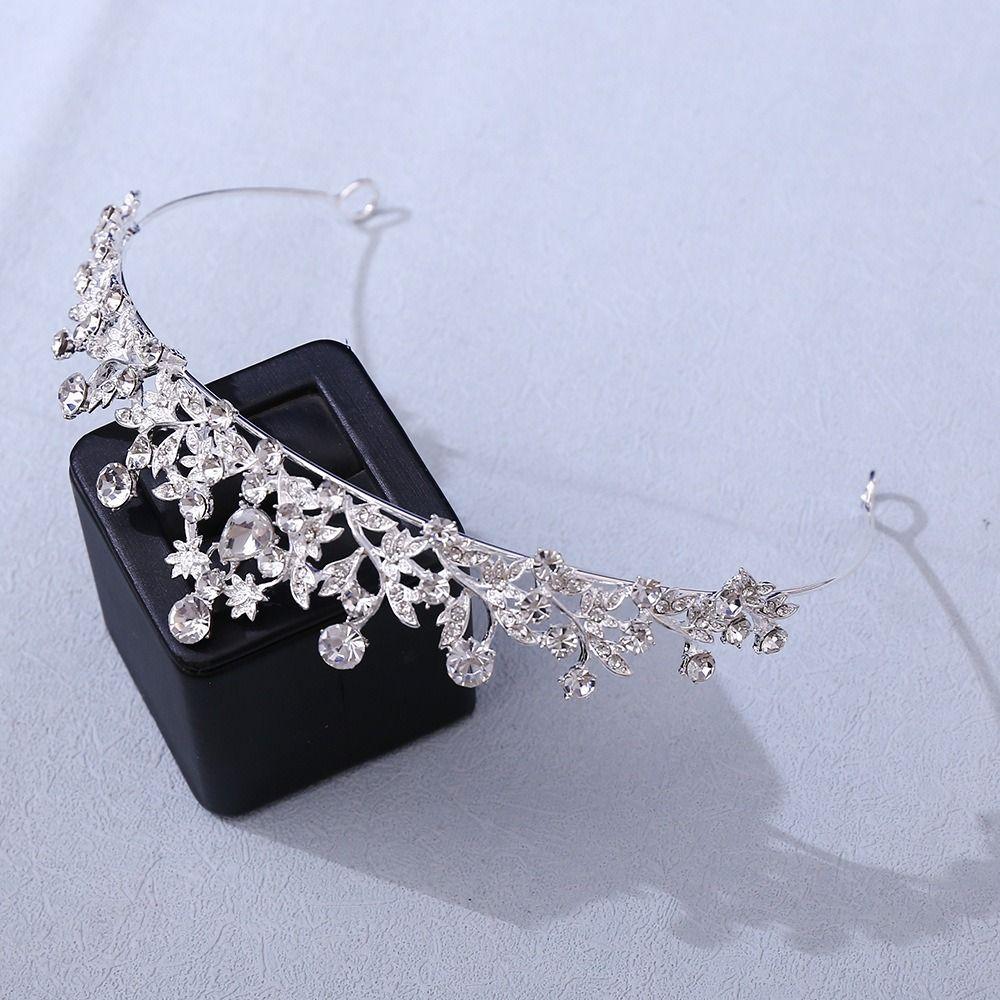 High-end Bridal Tiara Rhinestone Wedding Crown Girl Accessories Quenn Crown Birthday Party