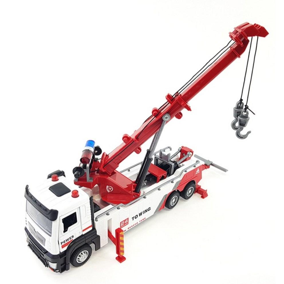 MX MODEL 1/32 Scale Heavy-Duty Tow Truck Replica Model MXT116626WH