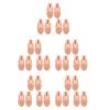 Big Toe Separators Silicone Toe Corrector for Toes 15Pairs Cushion Pads