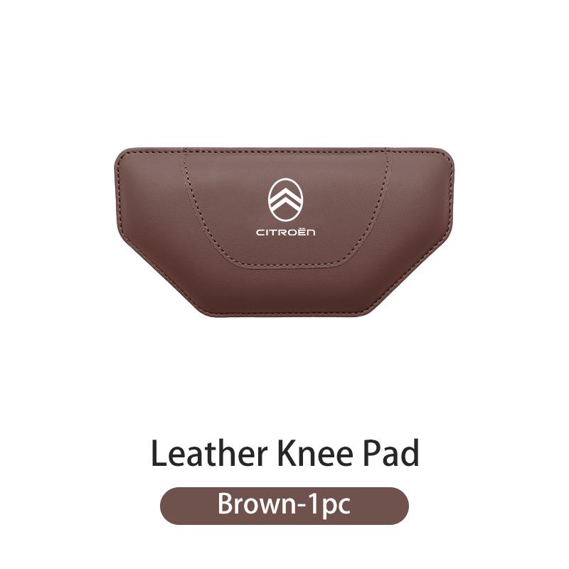 Leather Car Knee Leg Protective Pad Foot Armrest Cushion For Citroen C4 C3 C5 C1 C2 VTS Berlingo Celysee Xsara Picasso Aircross