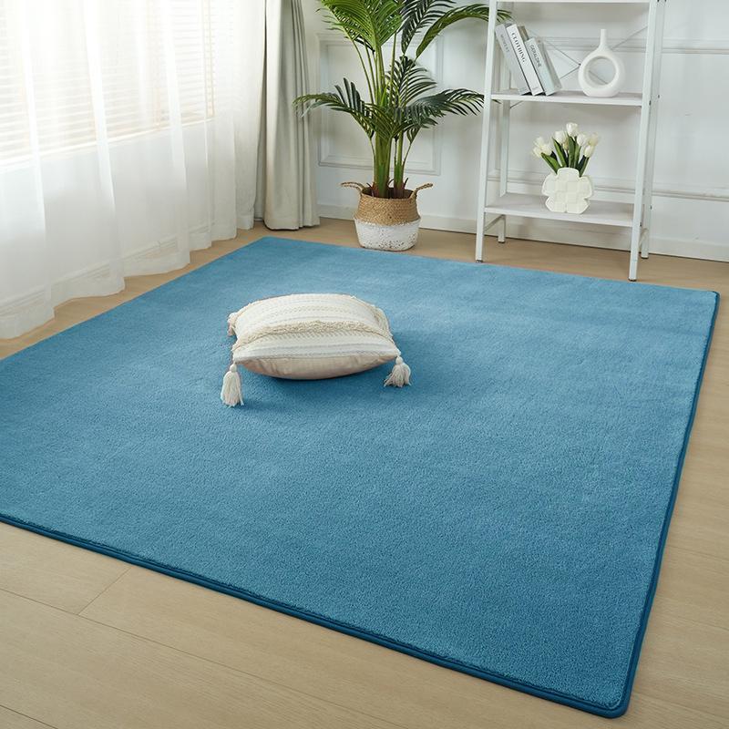 Ultra Soft Short Plush Carpet Anti Slip For Living Room Modern Sofa Area Rugs Children's Bedroom Game Mats Bedside Carpet Gray