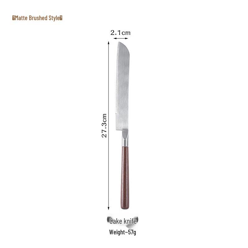 Рухан Набор кухонной утвари из нержавеющей стали и грецкого ореха