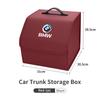 Car Interior Trunk Storage Box Leather Tools Storage Case Bag For BMW E46 E90 E60 F30 F10 E39 E36 F20 E87 E90 E70 E91 E30 G30 E5