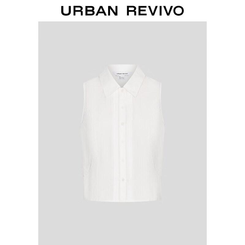UR2026 Women s Summer Casual Cotton Sleeveless Shirt XL