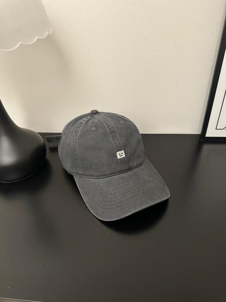 Casual Cotton Baseball Cap With Wide Brim Sun Protection For Outdoor Summer Wear