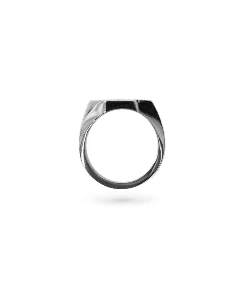 Smgt Signet Series Flat Ring #2 [White]