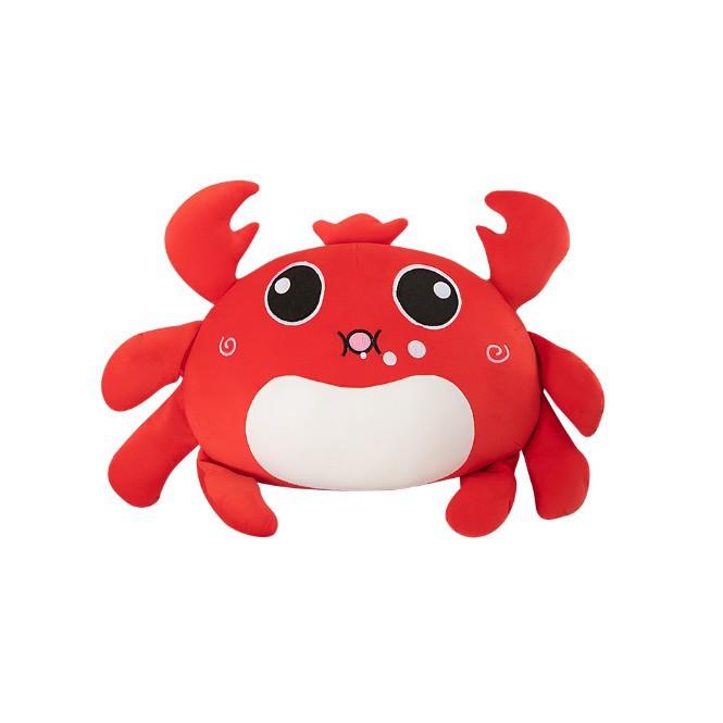 Cute Bubbles Crab Plush Toy Doll Cartoon Cushion Pillow Children's Rag Doll Gift