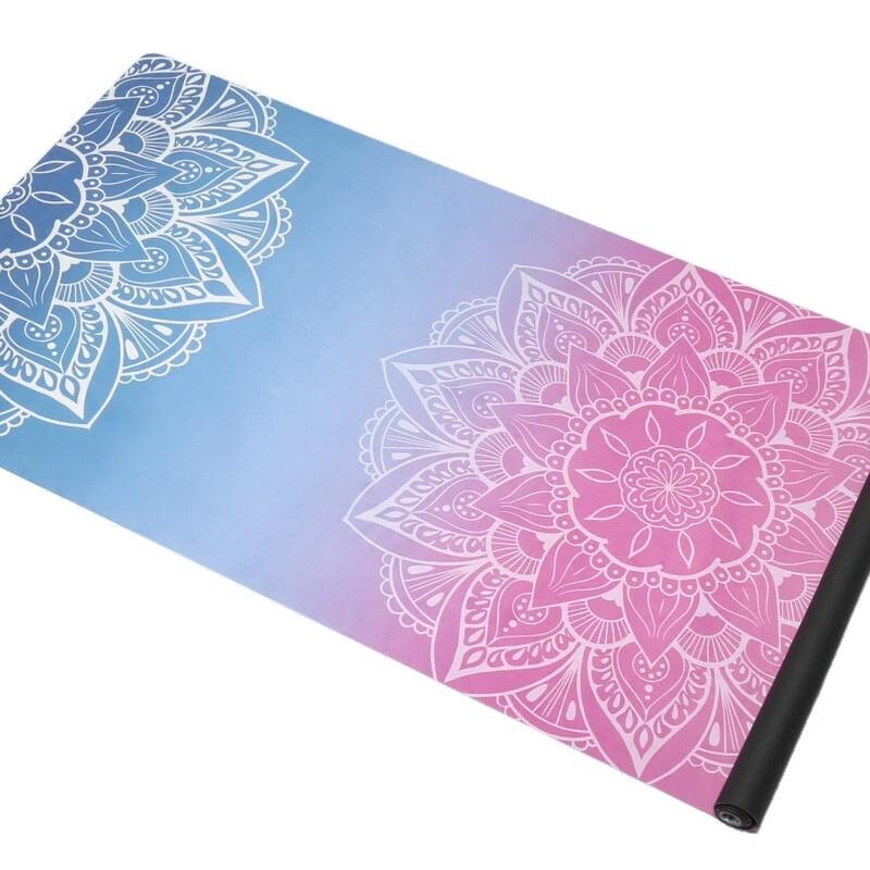Sanfan Fitness Foldable Yoga Mat with Towel Surface
