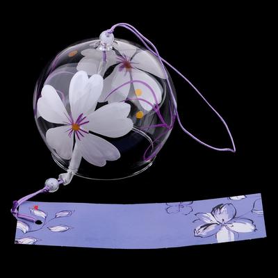 Japanese Wind Bell Japan Wind Chimes Handmade Glass Furin Home Decors Spa Kitchen Office Decor