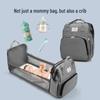Multifunktionale Mommy Bag mit tragbarem Babybett