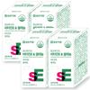 Antioxidant Health Vitamin E & Selenium Supplement Selenium Tocopherol E Free Radical Removal 4 Pcs 60 Tablets