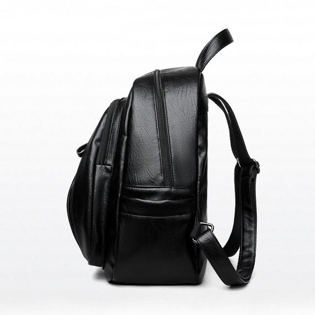 IELGY Ladies' Backpack - PU Leather, Water Repellent, Perfect for Travel & Commuting