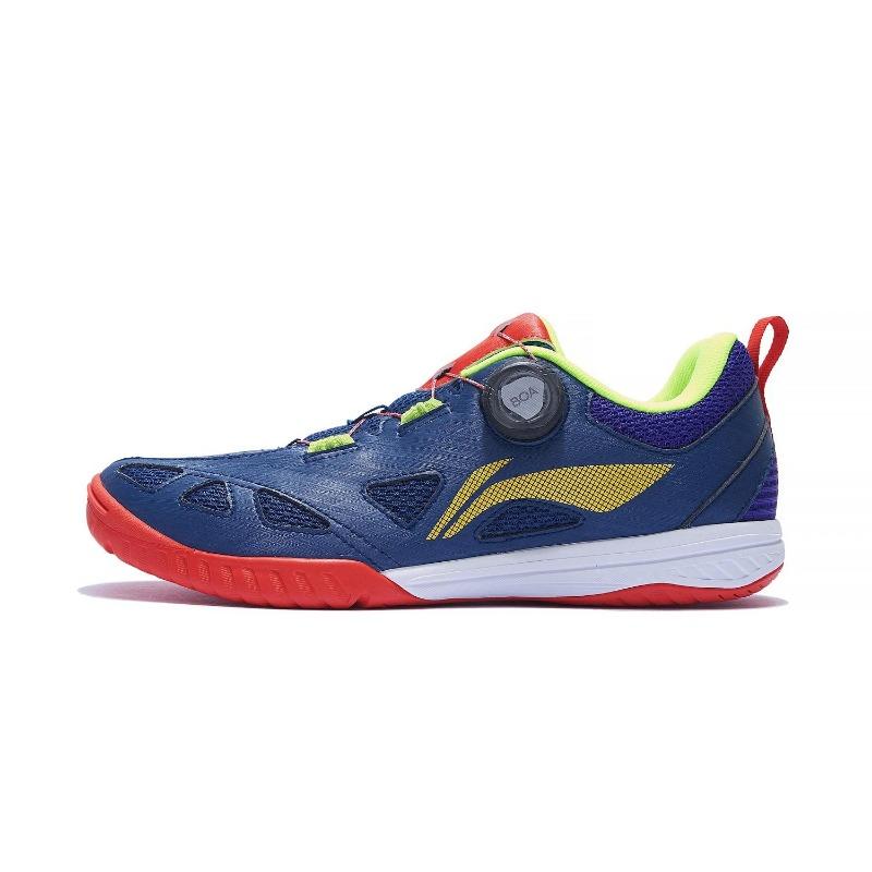 Li-Ning Mage ESS Unisex Soft Cushioned Low Training Shoes Purple Yellow APTT001-5 44