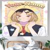 Kenma Kozume Tapestry with Custom Name Wall Hanging Room Background Cloth Home Decor Beach Mat Yoga Mat Sofa Bed Sheet