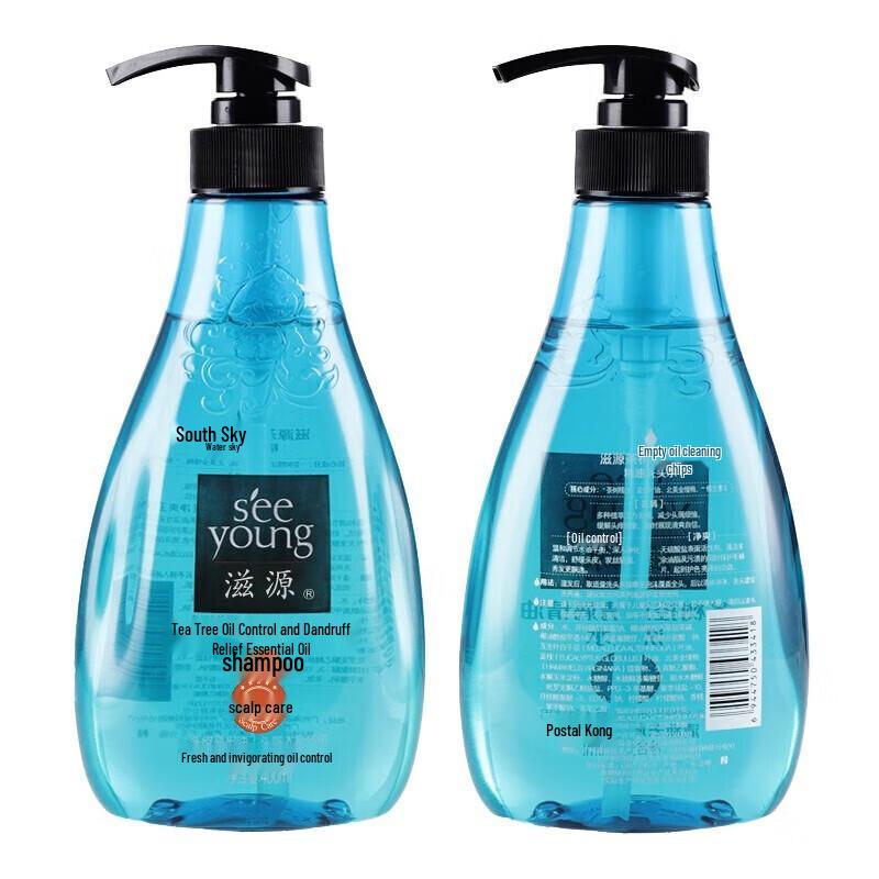 Siyuan Tea Tree Oil Control Anti-Dandruff Essential Oil Shampoo