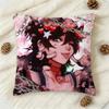 K-Killer Chat Ronin Misaki Double-Sided Printed Square Decorative Cushion Cover For Sofa Living Room Home Decor