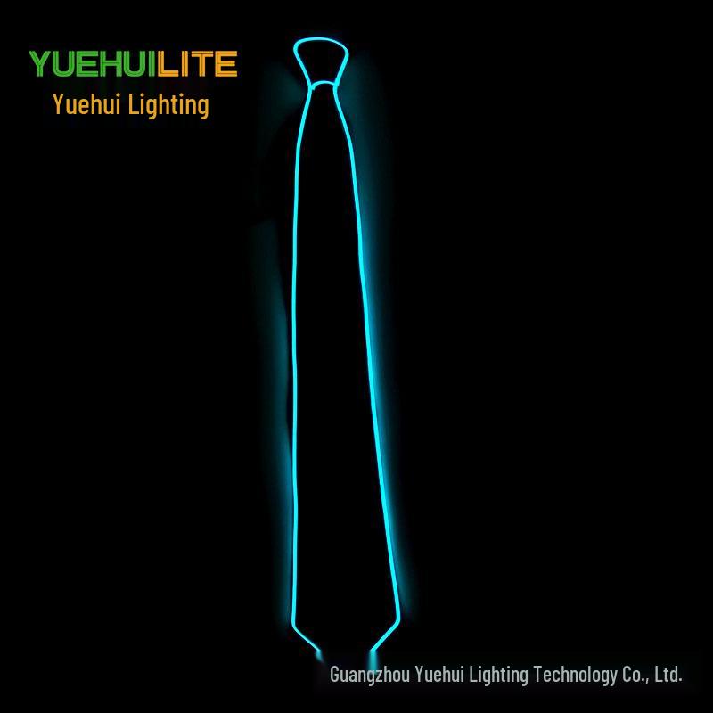 LED Glowing Party Tie for Prom, Bar, Festival, Nightclub & Waitstaff