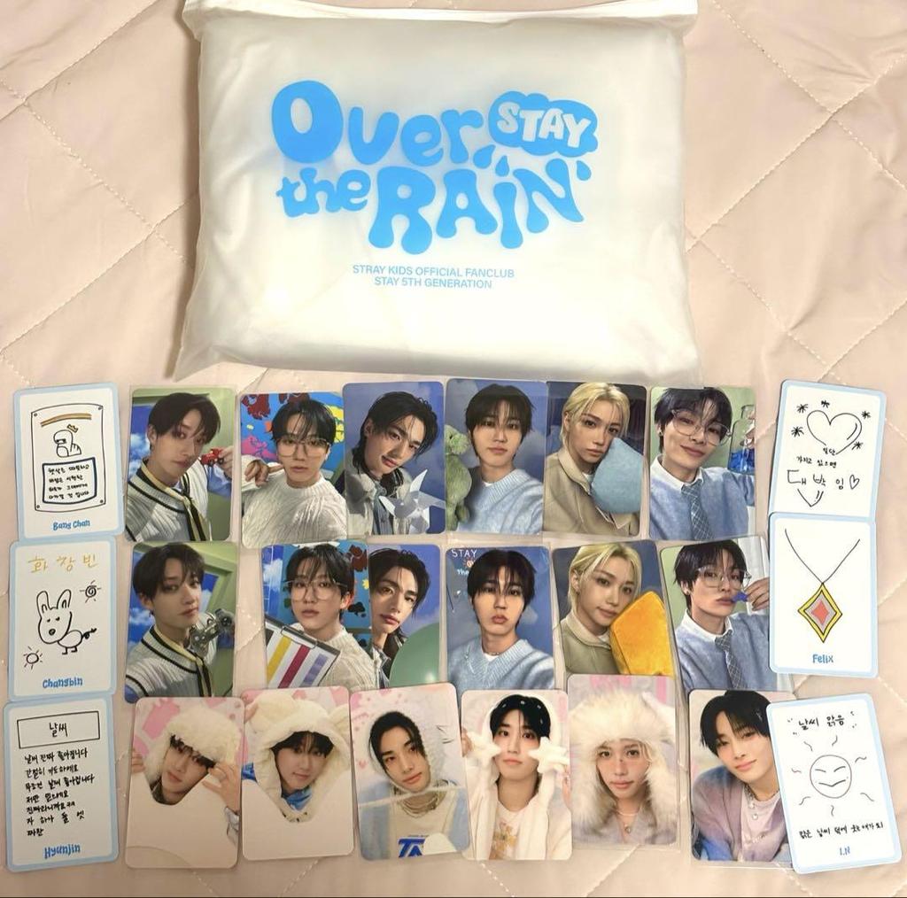 [USED] Stray Kids 5th Generation Hometown FC Kit & Fan Meeting Trading Card Set!