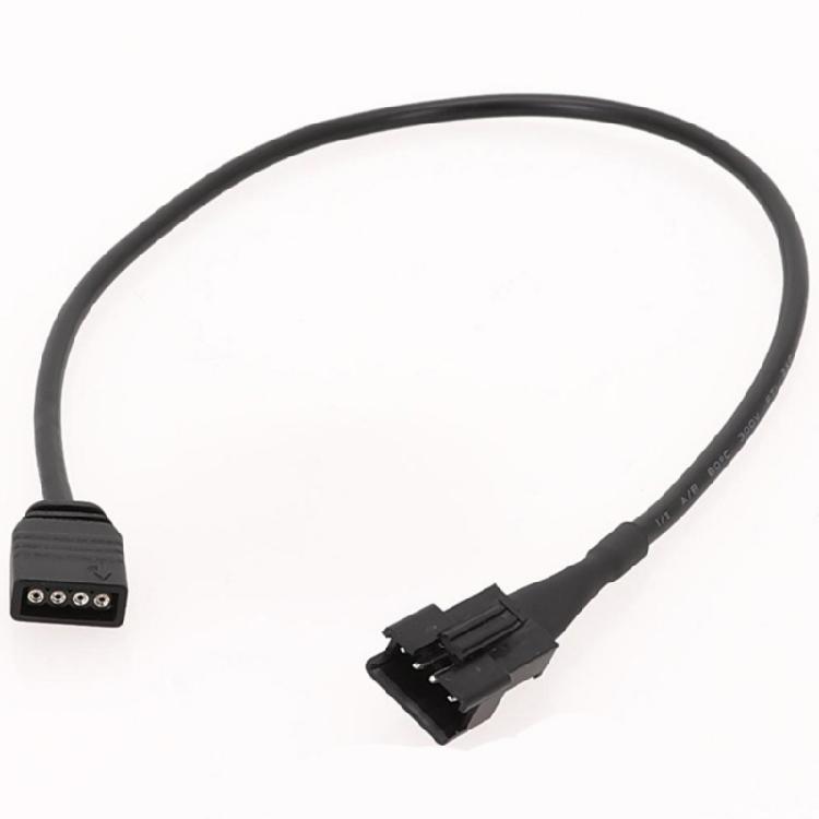 ARGB-Verlängerungskabel 5V12V 4-Pin auf SM4-Pin Buchse ARGB-Verlängerungskabel für DEEPCOOL/Lian Li PC-Gehäuse SM4-Pin Buchsenadapter