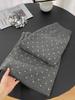 Retro Polka Dot Knit Midi Skirt - Women's Slimming, Comfortable A-line for Autumn/Winter 2025