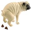 Avidora Pug Poop Fun Interior Beige Toy, Figurine, Item, Decor,
