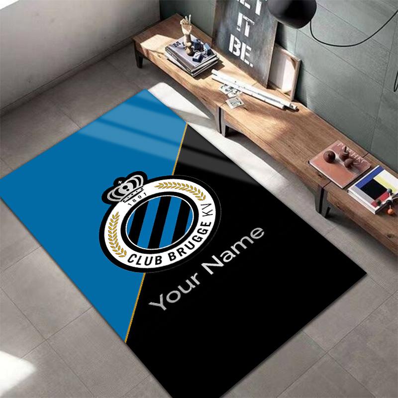 Club Brugge Kv Custom Name Carpet Rug For Living Room Bedroom Home Sofa Decoration,Kids Play Non-slip Floor Mat