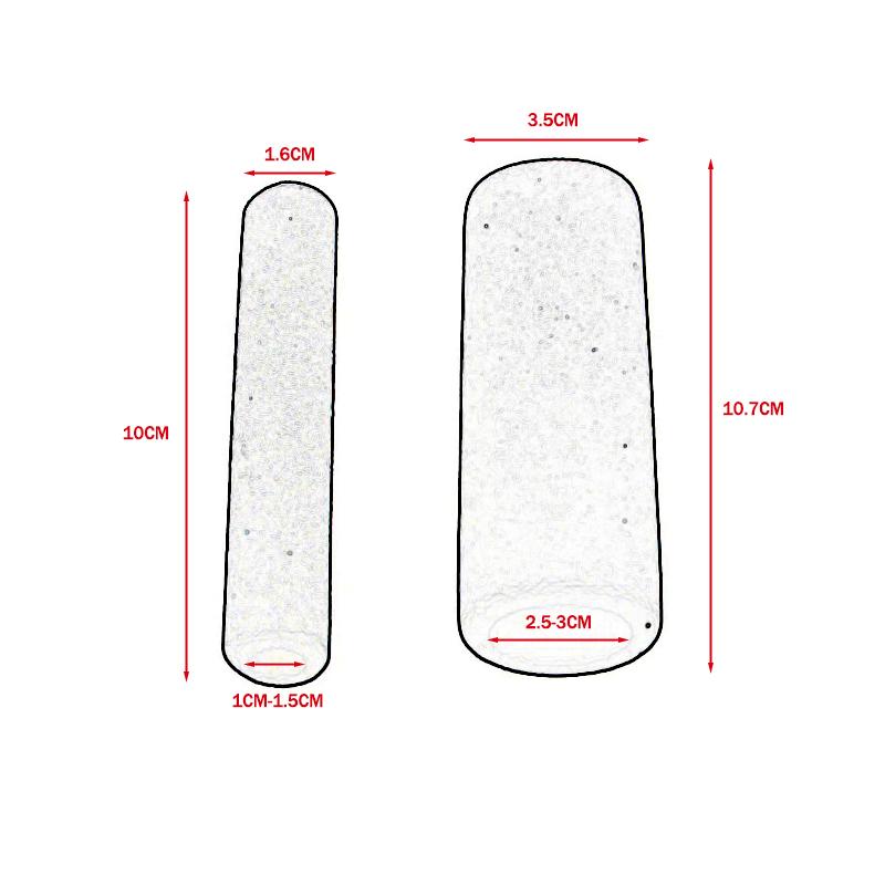 Motorcycle Anti Vibration Handle Bar Foam Comfort Slip Over Grips For Honda Transalp XL750 XL600 XL700 Transalp 750 650 Lamp