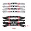 4 ks Hliníkové Samolepky pro Styling Auta Znak Náboje Kola Ráfky Dekor Pro Toyota Corolla Yaris Auris RAV4 Land Cruiser Camry Highlander
