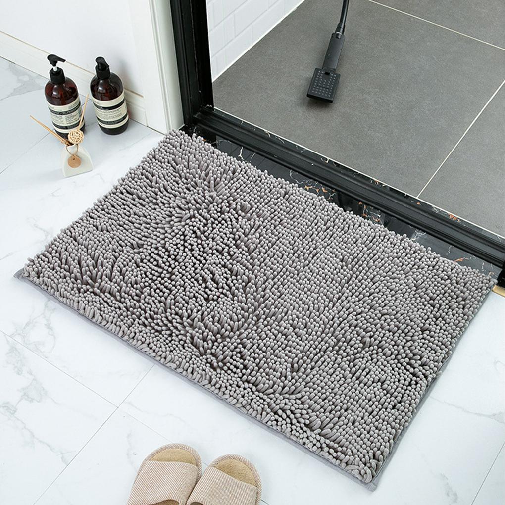 Absorbent Bathroom Mat - Soft Texture Machine Washable No Loose Thread Floor Mat Bath Mat Bath Rug