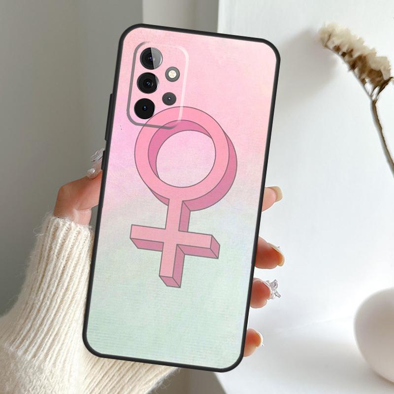 Feminist Girl Power Women Case For Samsung Galaxy A55 A15 A35 A56 A06 A16 A26 A36 A32 A52 A13 A33 A53 A14 A34 A54 A17